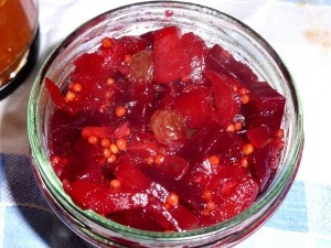 Rote Beete Chutney Rezept