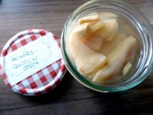 Rezept Quitten einmachen