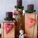 Kerzenstander Oder Adventskranz Aus Holz Selber Bauen Muhvie De Garten Balkon Genuss