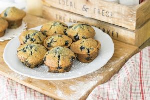 Rezept für Heidelbeer Muffins