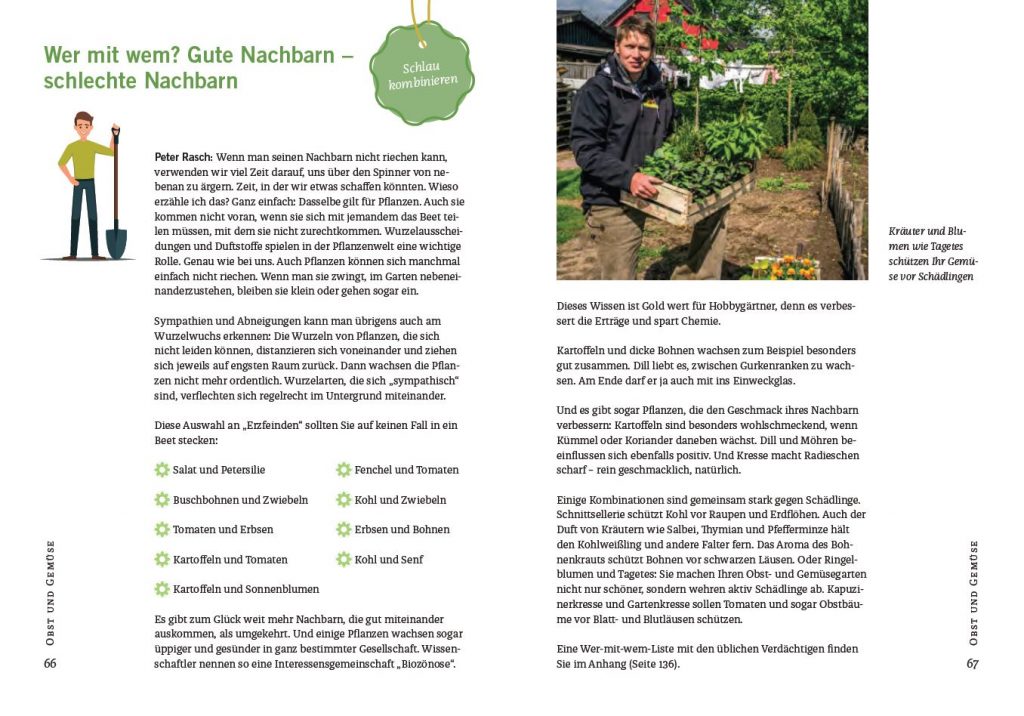 GArtenbuch für ökologisches Gärtnern. GArten-Docs von Peter Rasch